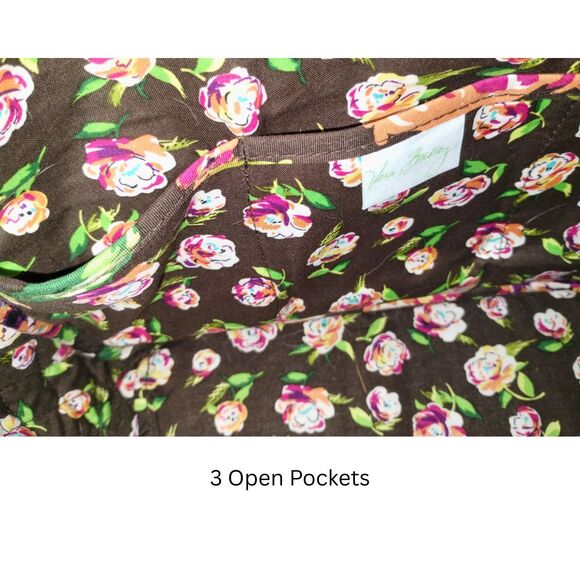 Vera Bradley English Rose Shoulder/Hand Bag Purse - Retired - Picture 4 of 7